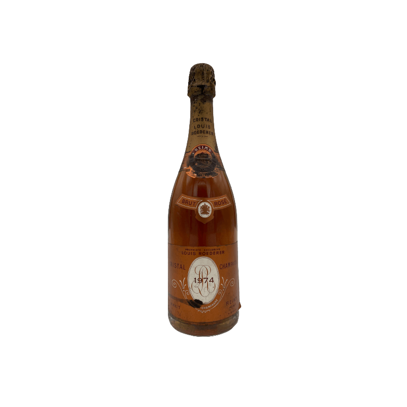 Louis Roederer Cristal Rosé 1974 Champagne EA