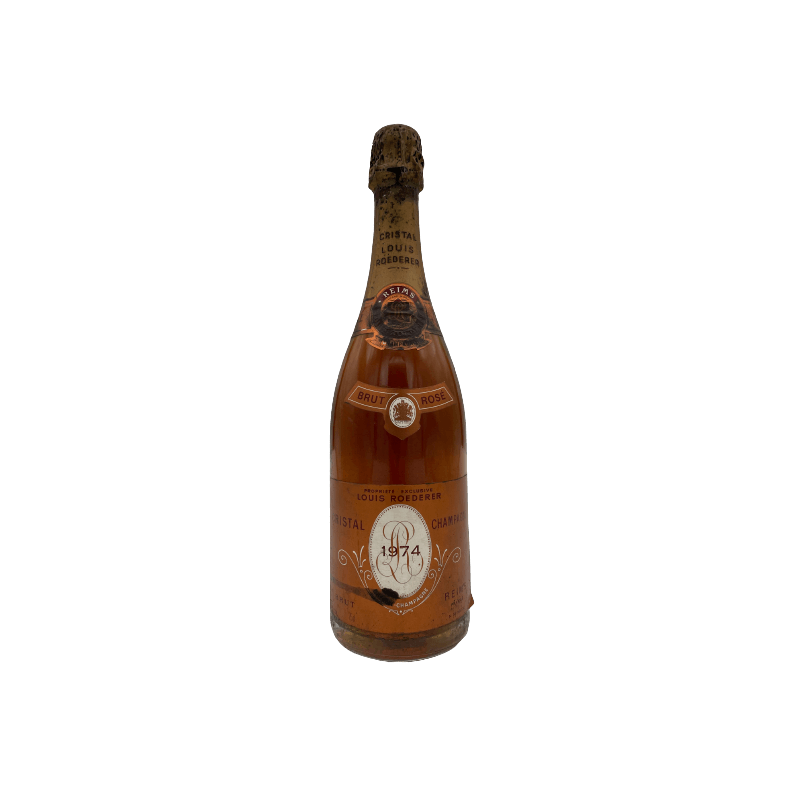 Champagne Divine EA Roederer - Cellar Cristal Louis 1974 Rosé