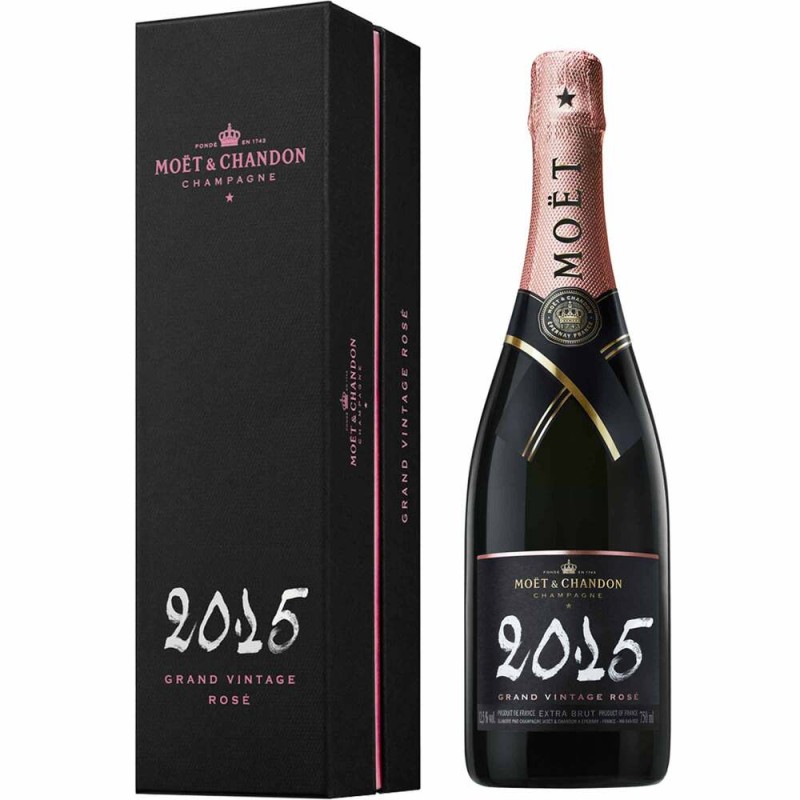 Champagne MOET & CHANDON Grand Vintage Rosé 2015 Brut – Cave des Sacres