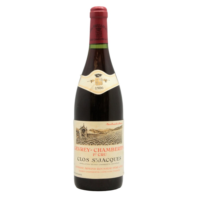 Domaine Armand Rousseau Gevrey-Chambertin 1er Cru Clos Saint-Jacques 1986