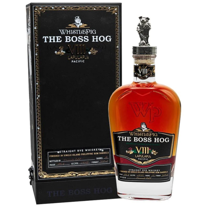 WhistlePig The Boss Hog VIII Lapulapu's Pacific Straight Rye Whiskey
