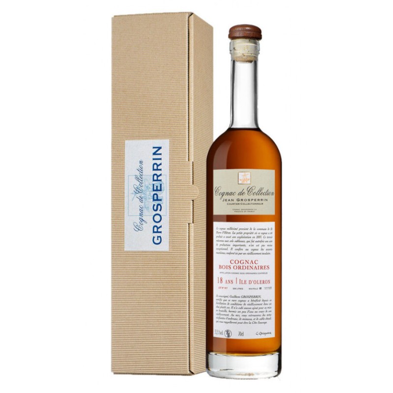 Grosperrin 18 Ans Bois Ordinaires Ile d'Oléron Cognac
