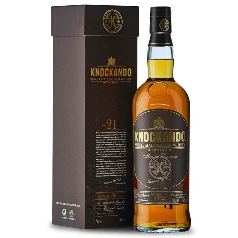 Knockando Master Reserve 21 Year Old