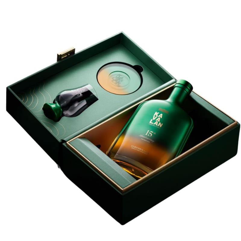 カバラン KAVALAN Four-Cask Matured 15年 700ml Kavalan Releases Limited 15 Years Old Whisky from 'Time