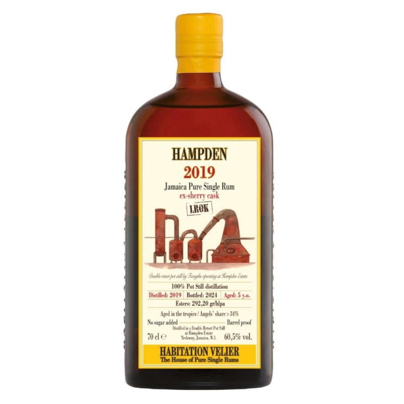Hampden 2019 LROK Ex-Sherry Habitation Velier Rhum
