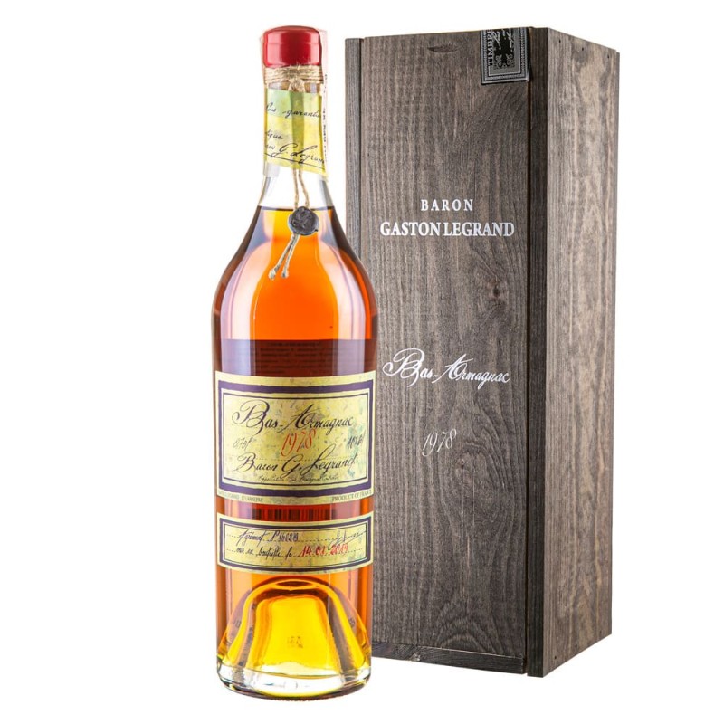 Baron Gaston Legrand Bas-Armagnac 1978