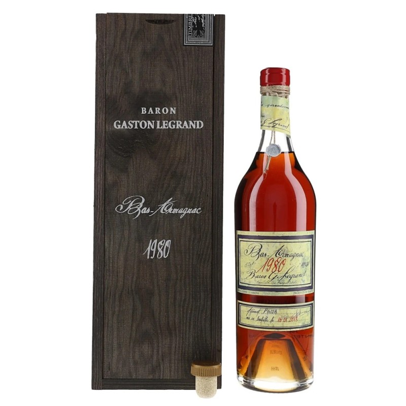 Baron Gaston Legrand Bas-Armagnac 1980