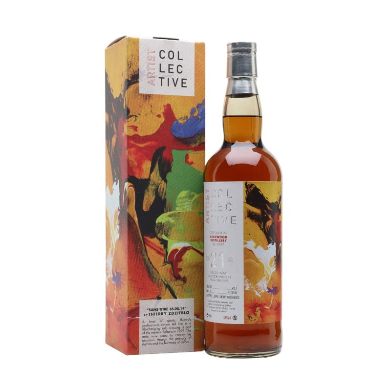 Linkwood 21 Year Old 1997 Artist Collective Single Malt Scotch Whisky