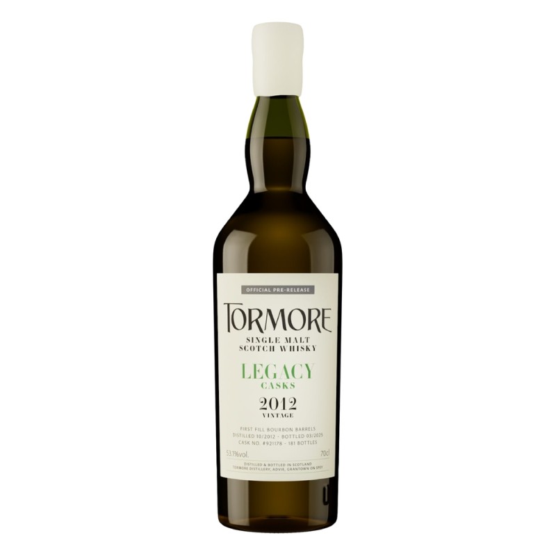 Tormore Vintage 2012 Legacy Casks Single Malt Scotch Whisky