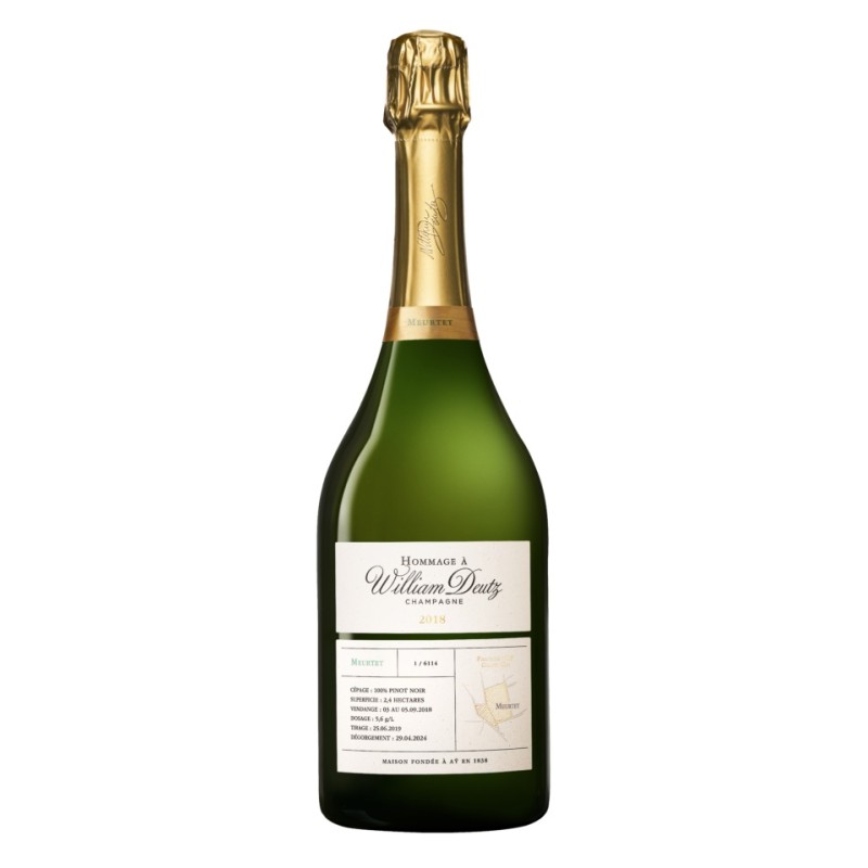 Deutz Hommage A William Deutz Meurtet 2018 Champagne