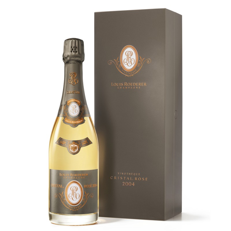 Louis Roederer Cristal Rosé Vinothèque 2004 Champagne