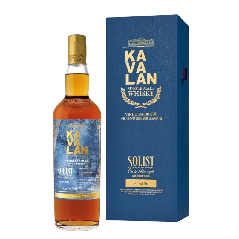 Kavalan Solist 7 ans 2018 Vinho Barrique Itinéraires Collection Single Malt Whisky