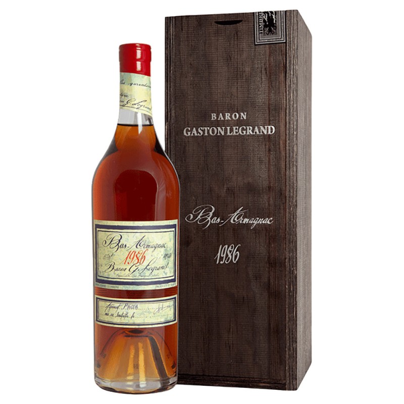 Baron Gaston Legrand Bas-Armagnac 1986