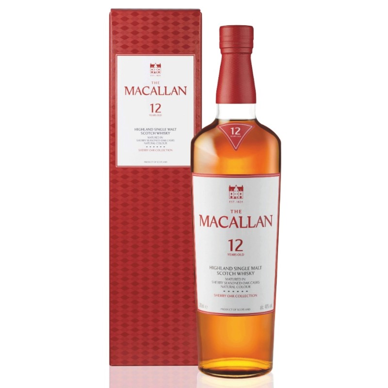 Macallan 12 Ans Sherry Oak Cask 2025 Release Single Malt Scotch Whisky
