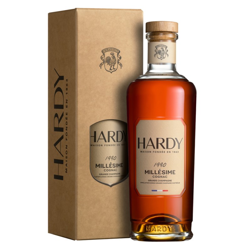 Hardy Vintage 1990 Grande Champagne Cognac