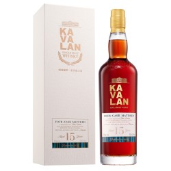 Kavalan 15 Ans Four-Cask Matured Edition 2025 Single Malt Whisky