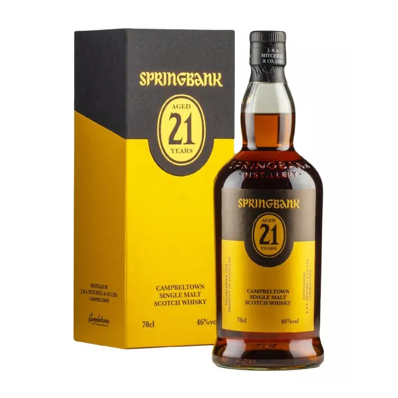 Springbank 21 Ans 2025 Release Single Malt Scotch Whisky