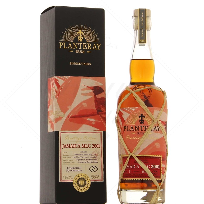 Planteray 23 Year Old 2001 Clarendon MLC Foundations Rum
