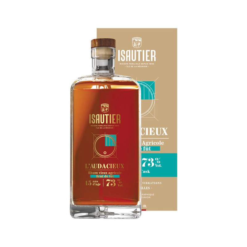 Isautier 15 Ans 2006 L'Audacieux Rhum Vieux Agricole